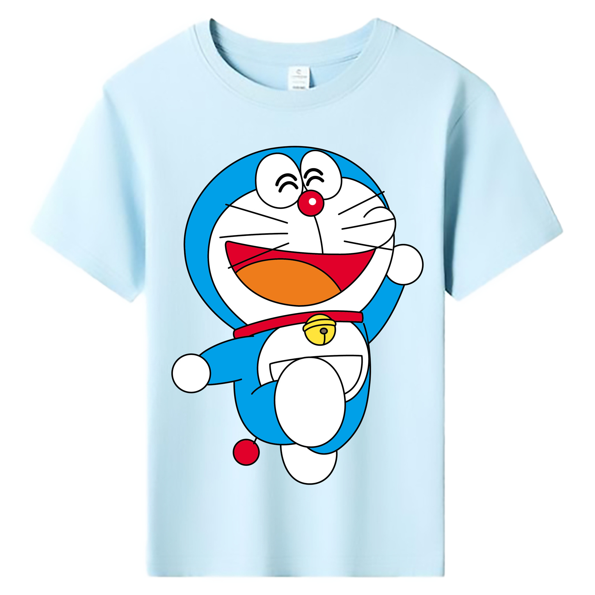 （画像用） ドラえもん Doraemon 綿100％キッズTシャツ（フロントプリント）